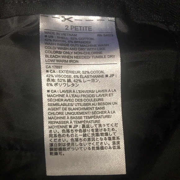 Banana Republic Sloan Fit Petite Pants - Size 2 - Picture 4 of 7